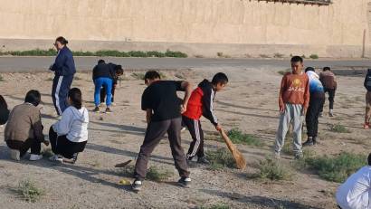15.11.2025ж.  "Таза Қазақстан" экологиялық акциясы аясында тазалық жұмыстары жүргізілді.